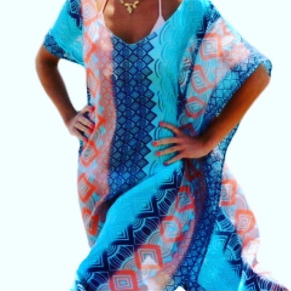 🏖Tribal Print Cover Up